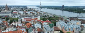 Riga blick von petrikirche01